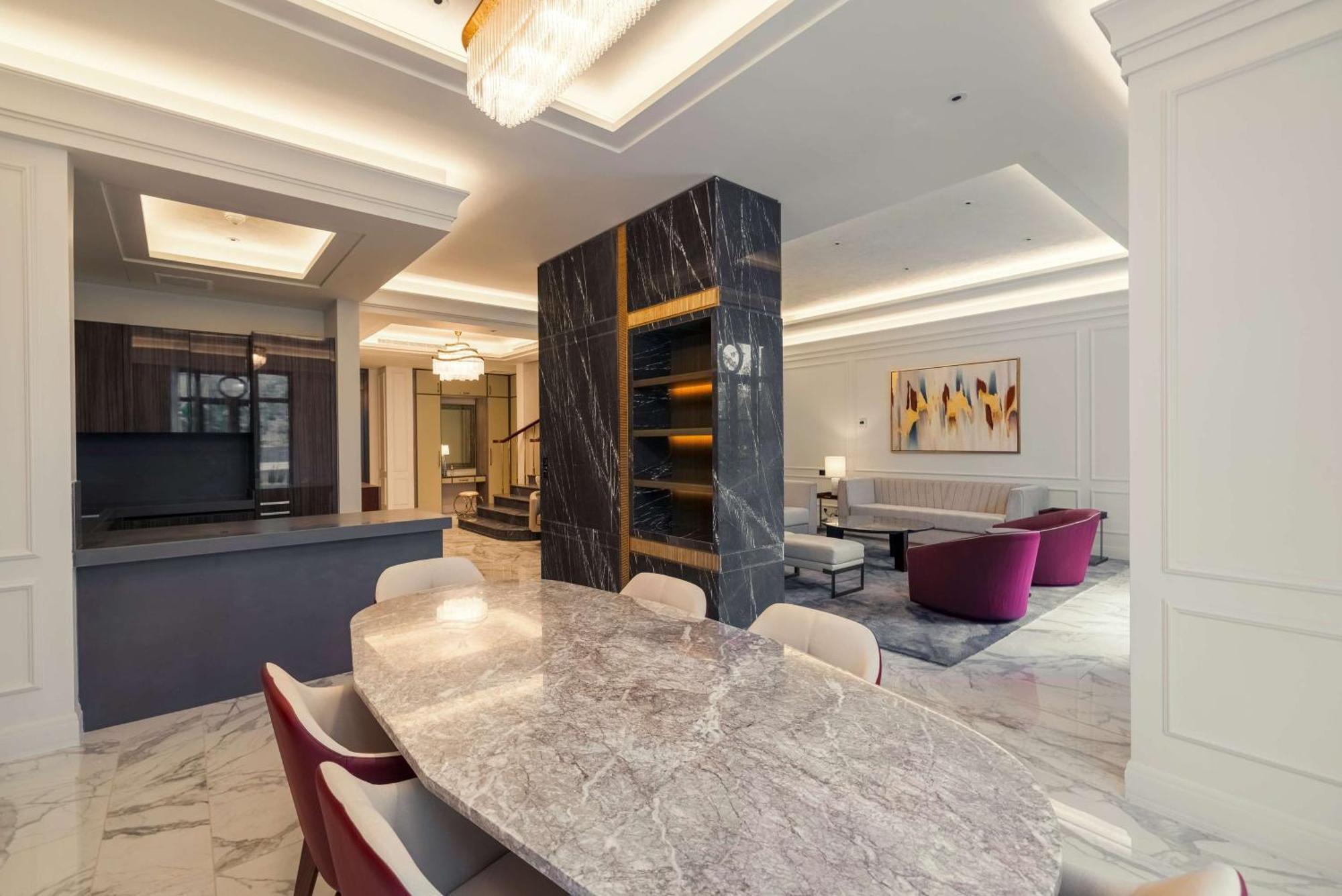 Mansard Riyadh, A Radisson Collection Hotel Exteriér fotografie The interior of a typical apartment