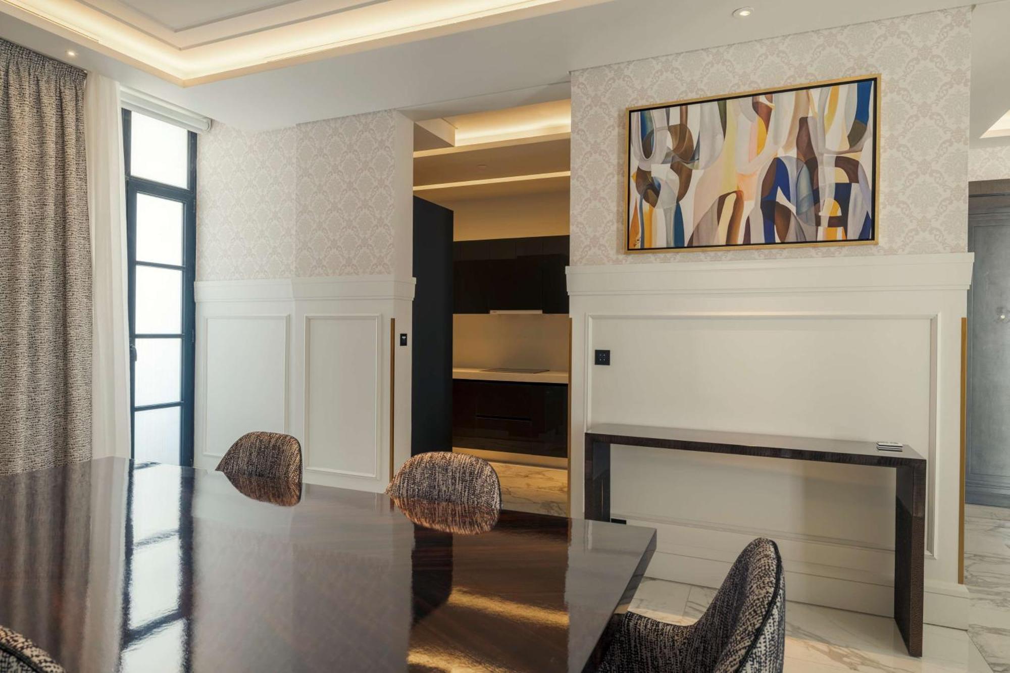 Mansard Riyadh, A Radisson Collection Hotel Exteriér fotografie Interior of a suite at The Ivy Collection